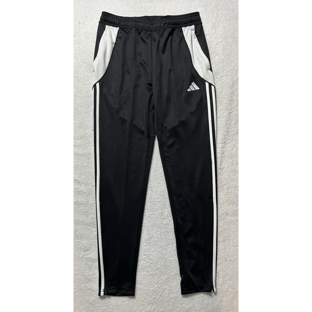 Adidas Womens Size S Black Tiro 24 Training Drawstring Pants New (U3)